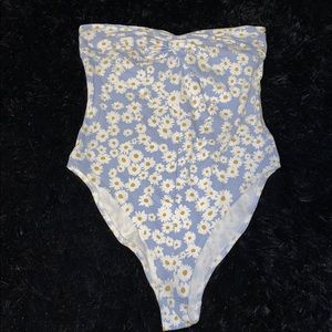 Daisy Halter Top Bodysuit
